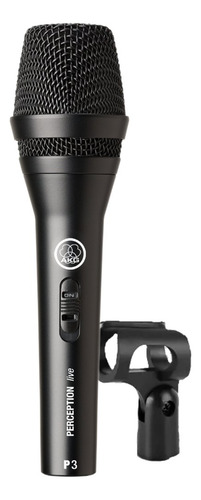 Microfone Akg Perception P3 S Cardioide Dinâmico