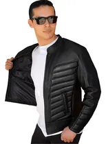 Comprar Chamarra 100% Piel Slim Fit Tipo Bikers Ceceña & Arce 