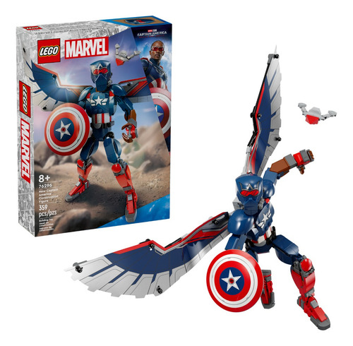 Lego Marvel Figura De Construir: Capitán América 76296