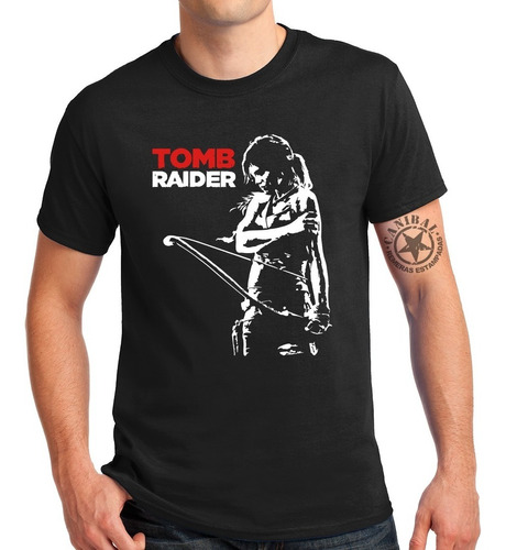 Remeras Tomb Raider Lara Croft Remeras Estampadas Canibal