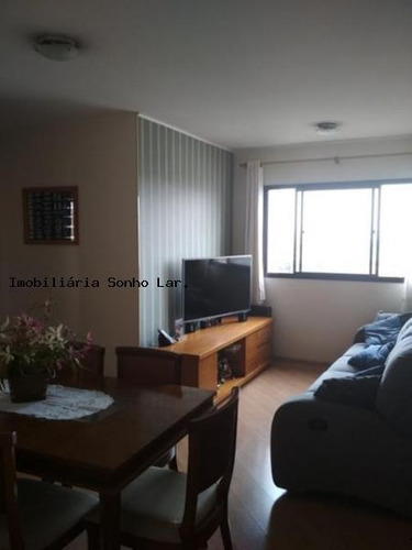 Apartamento Para Venda Em São Paulo, Jardim Pinheiros, 3 Dormitórios, 1 Suíte, 2 Banheiros, 1 Vaga - 8622_2-962213