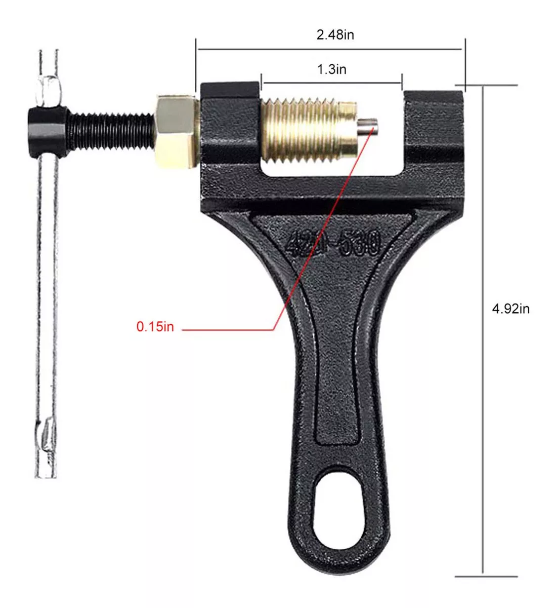 Tercera imagen para búsqueda de corta cadenas moto