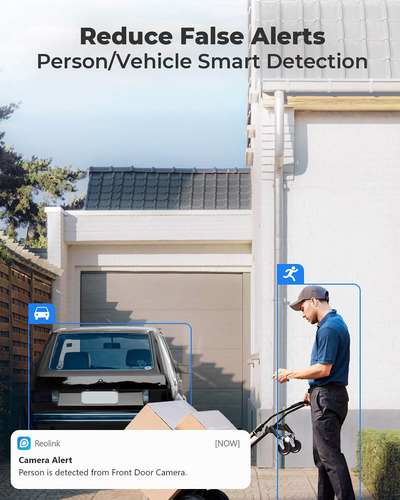 Cámara De Seguridad Celular Reolink Go Plus 2k Hd 4g Lte