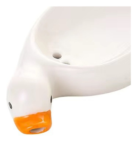 Jabonera O2cute Con Forma De Pato Con Desagüe, Soporte Para