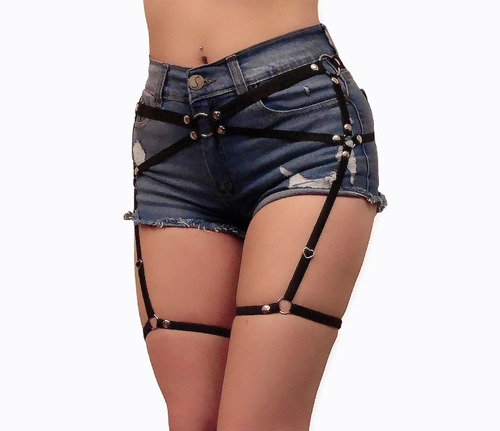 Arnes Portaligas Natalie Lenceria Garter Elastico Sexy