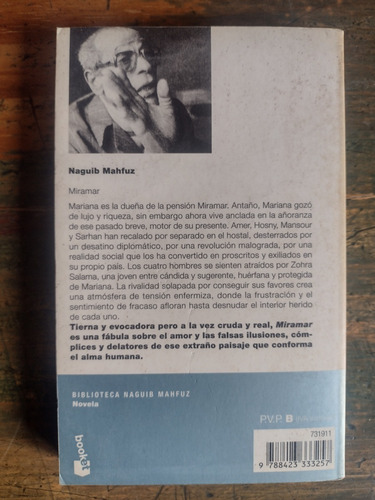 Miramar De Naguib Mahfuz - Booket, Destino (Usado)