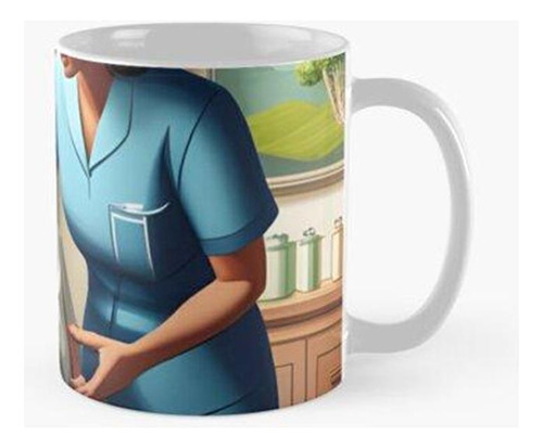 Taza Enfermeras Que Cuidan Calidad Premium