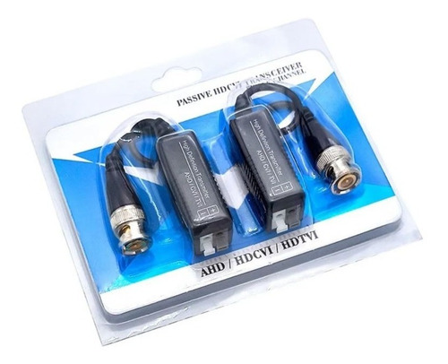 Paq 30 Pares De Video Balun Extensor Pasivo Video Cable Utp.