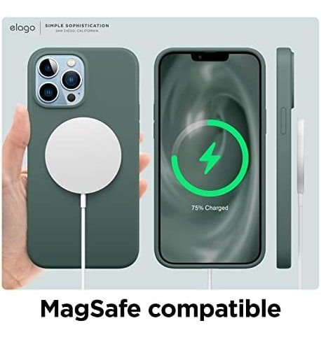 Funda Elago Iphone13promax: Protección Y Estilo En Verde