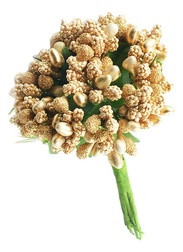 Manojo De Flores Artificiales, Ramo De Novia, 6 Cabezas,