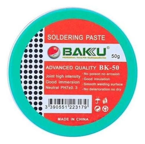 Pasta De Soldar Baku 50g Bk-50