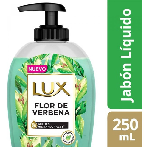 Jabon Liquido Para Manos Lux Flor De Verbena X 250 Ml