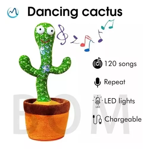 Cactus Bailarin, Repite Español, 120 Canciones, Repite tu voz, Led