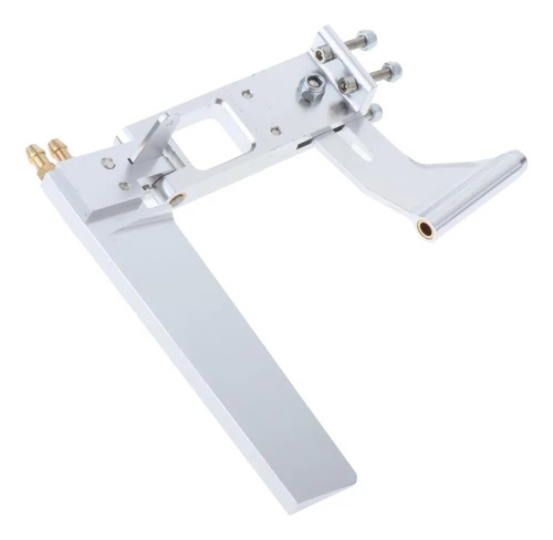 Timón De Aluminio De 110 Mm Rc Con Dirección Absorbente