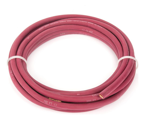 Cable De Soldadura Premium Extra Flexible De Calibre 4,...