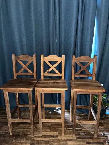 Butacas De Madera (Usado)