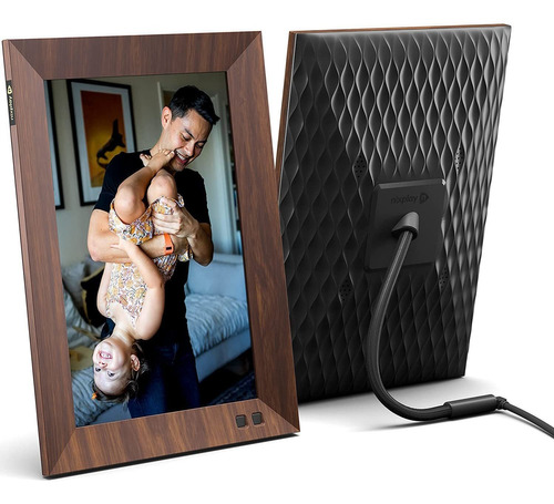 Nixplay 10.1 Inch Smart Digital Photo Frame With Wifi (w10f)