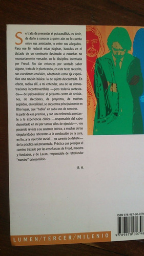 Imagen 2 de 3 de El Sujeto Descentrado Psicoanálisis - Roberto Harari