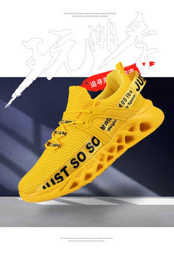 X- Zapatillas De Malla Para Correr Transpirables Para