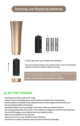 Light Stick Ateez, Versión Oficial 2: Towards The Light Tour