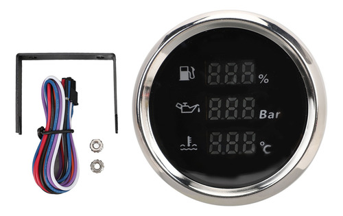 Medidor De Combustible Marino De 52 Mm Con Pantalla Digital