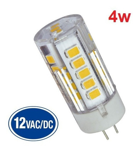 Lampara Led 4w Bipin 12v G4 L. Calida Tbcin Electro Oeste