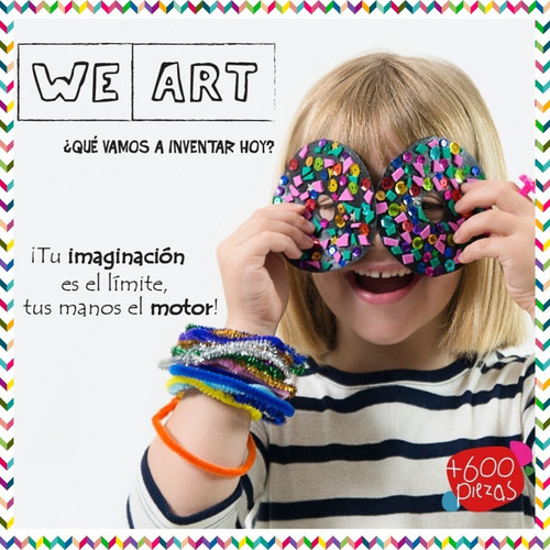 Kit De Manualidades Para Niños - Caja We Art