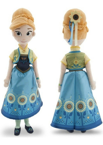 Disney Frozen Anna Princess Plush Spring Outfit  40 Cm