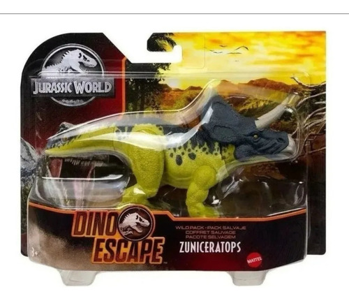 Zuniceratops Mattel Jurassic World Dino Escape Pack Salvaje