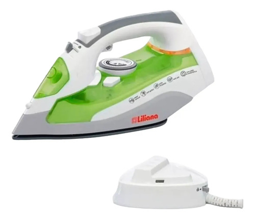 Plancha A Vapor Liliana Inalámbrica 2400w Base Ceramica Febo