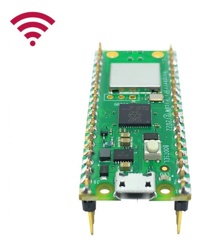 Placa Desarrollo Raspberry Pi Pico Wh Wifi Headers Rp2040