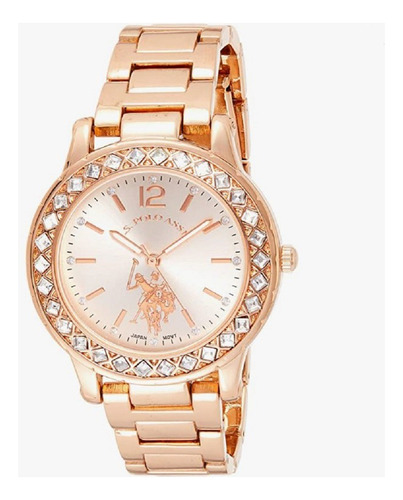 Us Polo Assn - Reloj Analógico Mujer 4033 - Oro Rosa