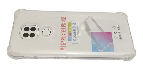 Imagen 3 de 9 de Carcasa Para Motorola G9 Play Transparente Antigolpe