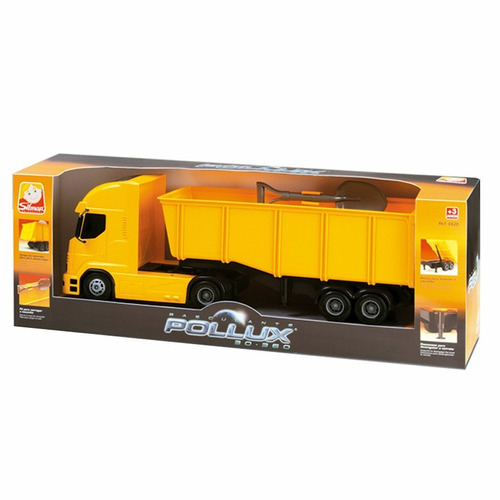 Camion De Juguete Pollux Volcadora Silm C/pala - Toyfeliz