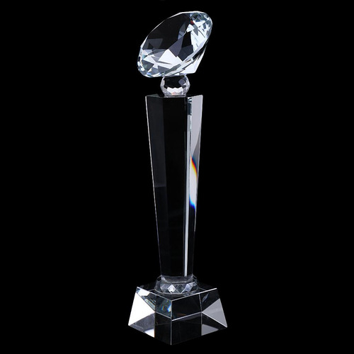 Crystal Diamond Tops Trophy Compatible Con El Ganador De La