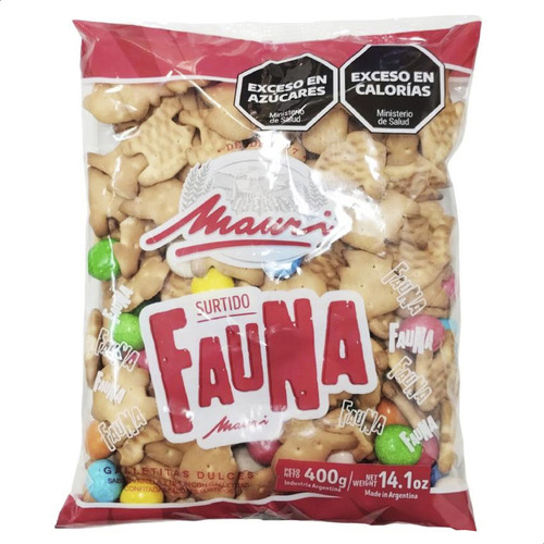 Galletitas Mauri Fauna Galletas Dulces