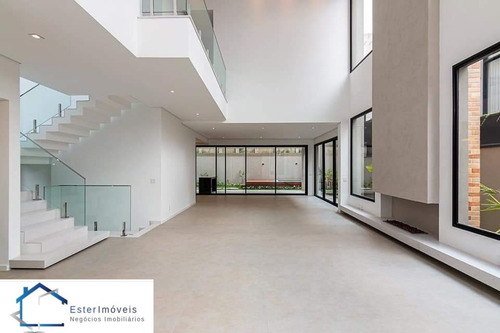 Imagem 24 de 29 de Casa Nova A Venda Genesis 1 - Projeto Único. Clean, Moderna E Sofisticada Com Fino Acabamento 480 M² A/c R$ 4.800.000 - Ca00514 - 70709632