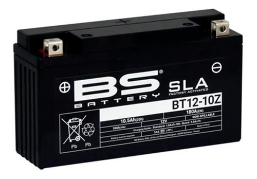 Bateria Beta Zontes X310 R310 T310 Bt12-10z Bs Battery Ryd