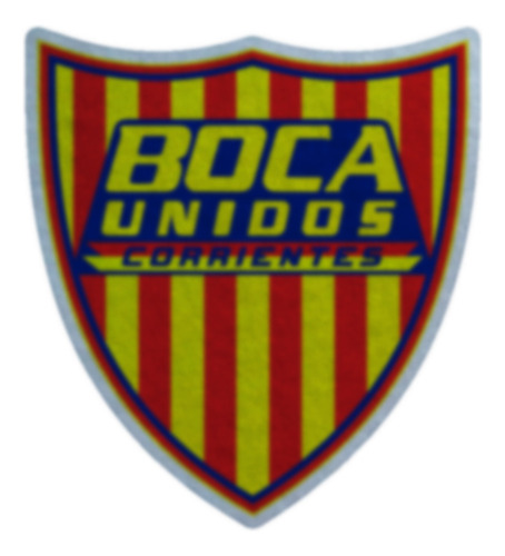 Parche Escudo Felpa Para Coser 6cm Set X4 Futbol Arg002 Boca Unidos Corrientes Boca Unidos Corrientes