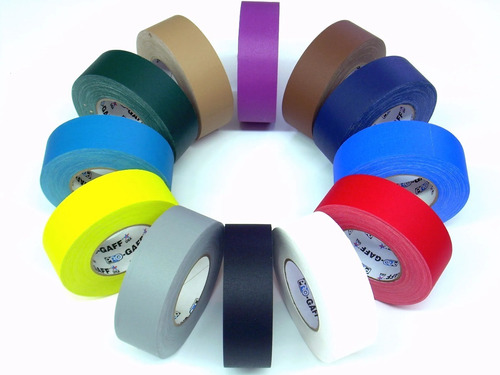 Cinta Gaffer Tape Progaff 2  X 55 Yds (paquete De 4)