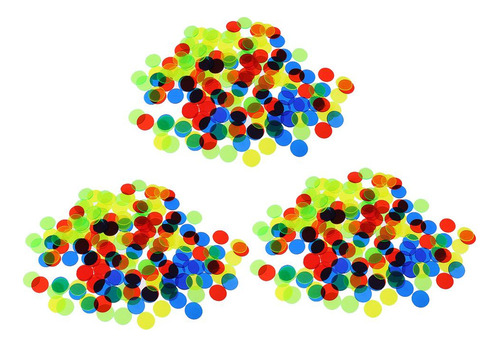 3x Bingo Chips Contadores De De Fichas Contando De Plástico