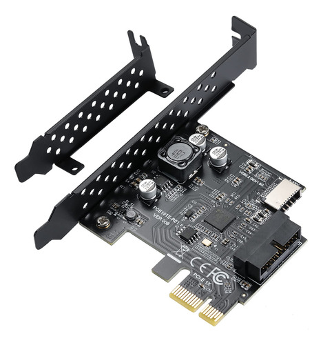 Beyimei Pci-e 1x A Usb 3.2 Gen1 5gbps 20pin Frontal Panel F.