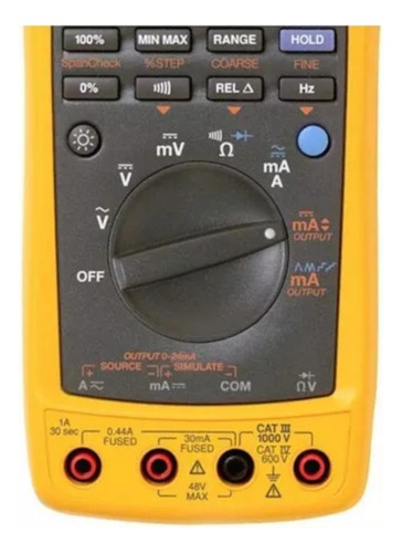 Multímetro Digital Processmeter Cat. Iv 600v Fluke 787'novo' (Usado)