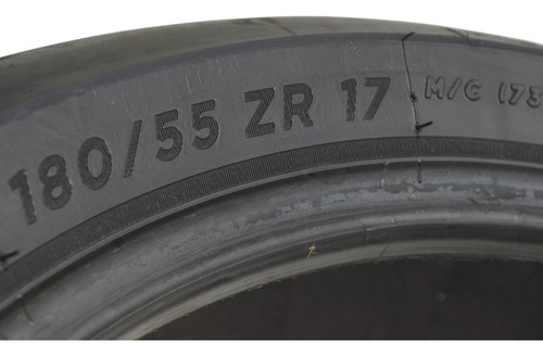 Pneu C/ Detalhes Michelin Road 5 180/55 Zr17 M/c 73w (Usado)