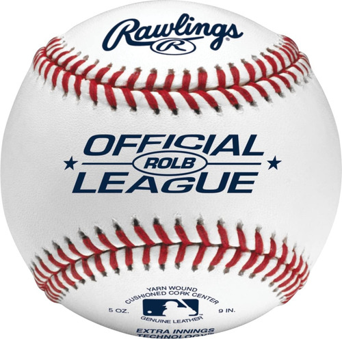 Pelota De Beisbol Rawlings Liga Oficial 9in 5oz Cuero Pack12