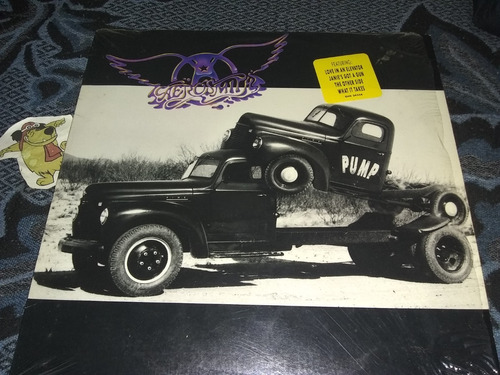 Aerosmith -pump(vinilo)1989 Usa,insert,1ºedicion-leer Descri