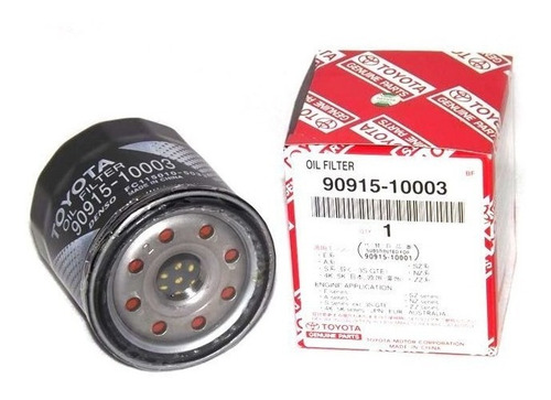 Imagen 1 de 4 de Filtro Aceite Original Toyota Etios 1.5 Nafta 2016-2018 Egs