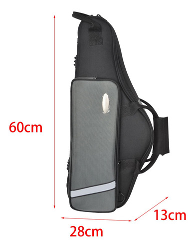 Estojo Para Saxofone Alto Com Vários Bolsos À Prova De