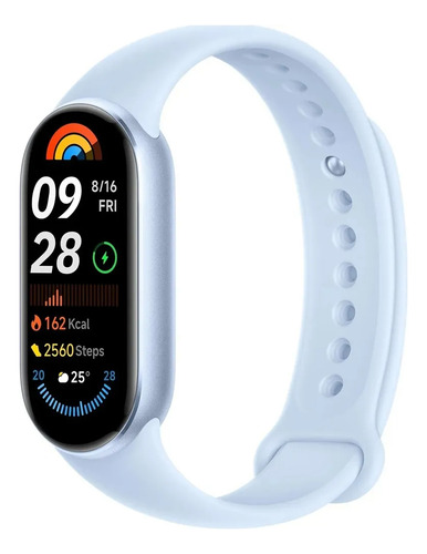 Xiaomi Relógio Mi Band 9 Global Amoled Relógio Inteligente Azul-claro Azul-claro
