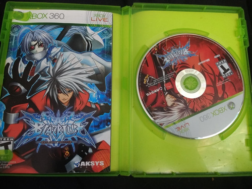 Blazblue Calamity Trigger Para Xbox 360 (Usado)
